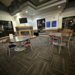 Commercial post construction cleaned common area