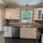 Fire damaged kitchen - after restoration