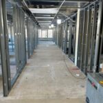 Metal Framing during insurance restoration