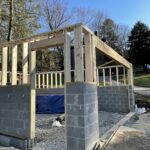 New Construction of a garage