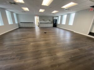 Old building room converted to new office