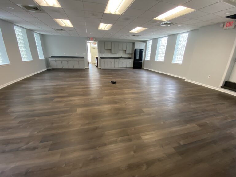 Old building room converted to new office